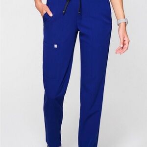 Fabletics Ion Scrub Pants Galaxy Blue Large